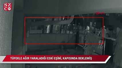 Tải video: Tüfekle ağır yaraladığı eski eşini, kapısında beklemiş