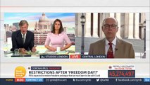 Good Morning Britain - The Medical Director of NHS England urges people to get the vaccine to help control the virus but he says 'the NHS is used to coping with pressures'