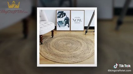 Looking for some Beautifully Water Hyacinth Rugs Carpet from King Craft Viet