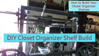 Diy Closet Shelf Organizer Build Blondwood 3/4