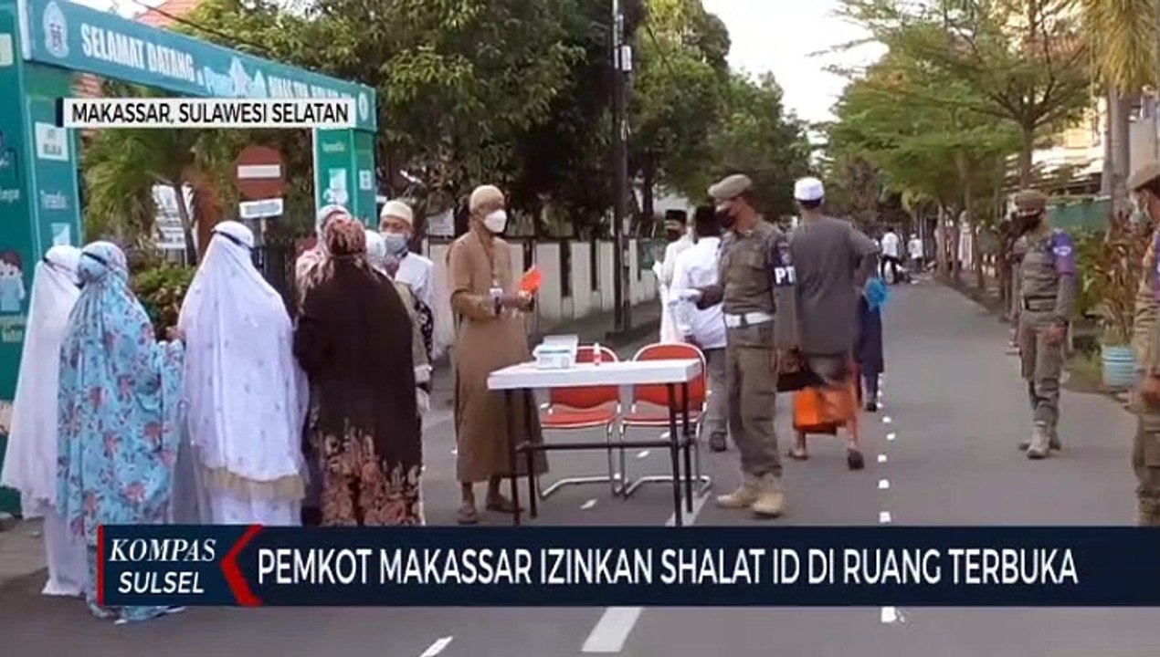 Pemkot Makassar Izinkan Shalat Id Diruang Terbuka