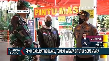 下载视频: Tinjau Lokasi Wisata di Masa PPKM Darurat, Wali Kota Batu Minta Warga Disiplin Patuhi Aturan