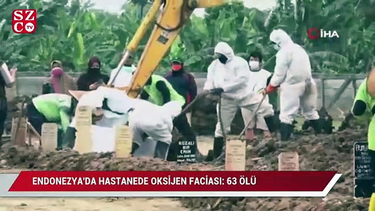 Endonezya'da hastanede oksijen faciası: 63 ölü