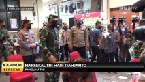 Kapolri Sepekan : Panglima TNI, Kapolri dan Kepala BNPB Tinjau Vaksinasi di GBK