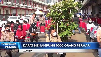 Vaksinasi di Polda Metro Jaya