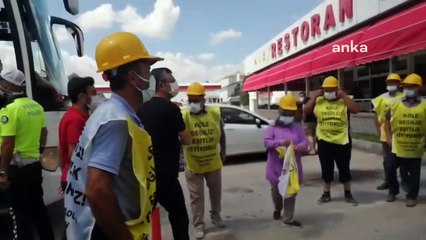 CHP'li Özel, Ankara girişinde durdurulan Somalı madencilere destek verdi