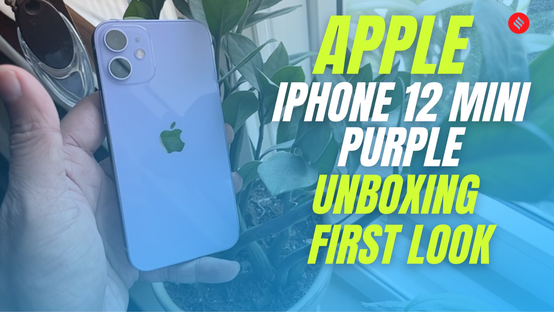 Apple iPhone 12 Mini purple unboxing, first look - video Dailymotion