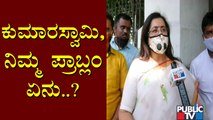 Why Is Kumaraswamy Reacting Personally, Asks Sumalatha Ambareesh