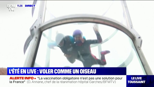 L'été en live - On a testé pour vous un simulateur de chute libre