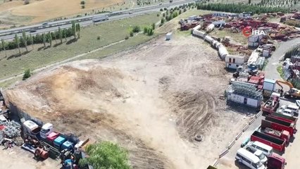İvedik Hurdacılar Sanayi Sitesi'nde çevre temizliği tamamlandı