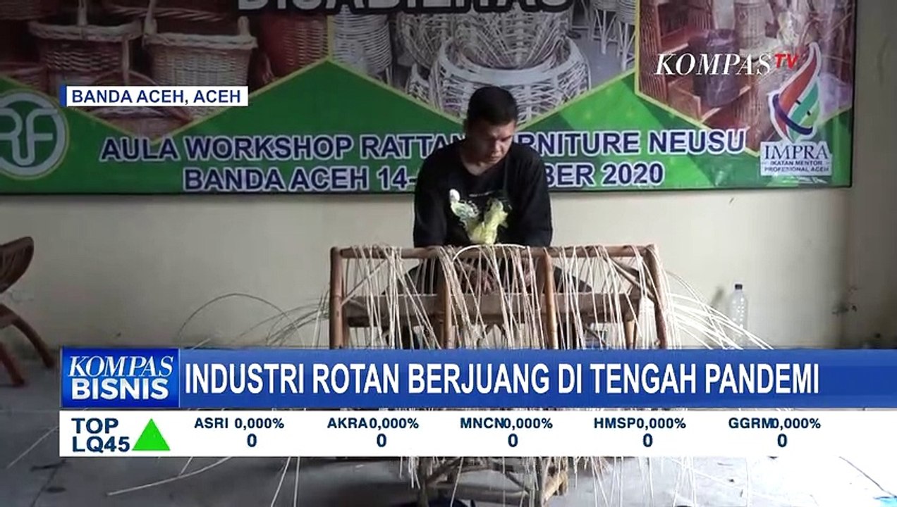 Industri Rotan Berjuang di Tengah Pandemi Corona
