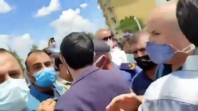 Haklarını arayan Somalı madencilere polis engeli