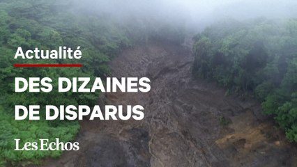 Coulée de boue au Japon : des dizaines de personnes toujours introuvables