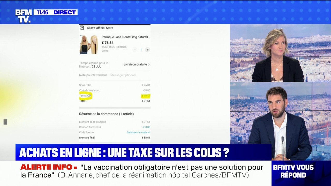 Quelle est cette nouvelle taxe sur les colis achetés en ligne ? BFMTV répond à vos questions