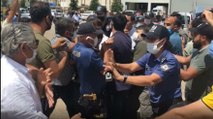 Sincan Cezaevi önünde Gergerlioğlu için 'Adalet Nöbeti' tutmak isteyenlere polis müdahale etti