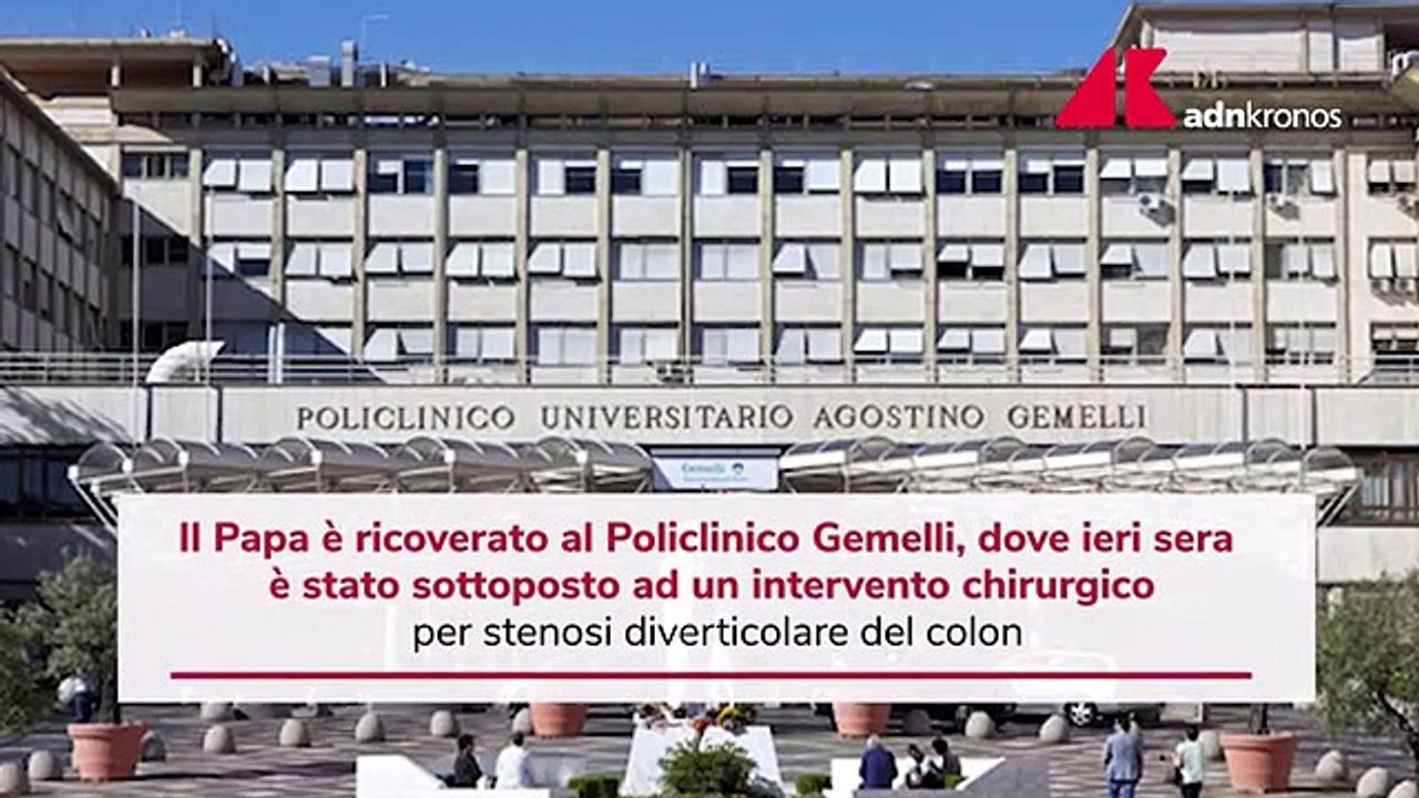 Papa Francesco operato al Policlinico Gemelli: "Ha reagito bene"
