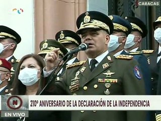 G/J Padrino López: El 5 de julio fue una consecuencia de las actos genésicos del 19 de abril de 1810