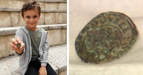 Deux-Sèvres : un écolier a trouvé un double tournois, une pièce de monnaie très rare et vieille de 400 ans