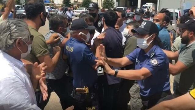 Sincan Cezaevi önünde Adalet Nöbeti gerginliği! HDP'li Ömer Faruk Gergerlioğlu'nun oğlu da gözaltına alınanlar arasında