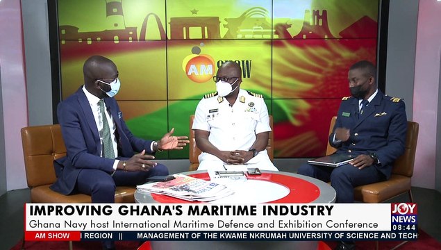 Ghana Navy host International Maritime Defence and Exhibition Conference - AM Talk on Joy News (5-7-21)