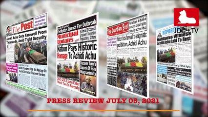 CAMEROONIAN PRESS REVIEW OF JULY 05, 2021