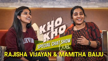 Rajisha Vijayan & Mamitha Baiju |_ Kho Kho Special Chat Show |_ Cinema Daddy