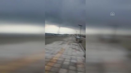 İskenderun Körfezi'nde hortum oluştu