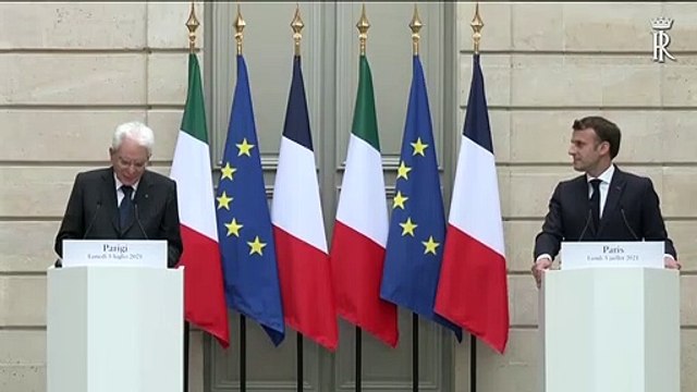 Mattarella: Tra Italia e Francia legame unico, usciremo insieme dalla pandemia