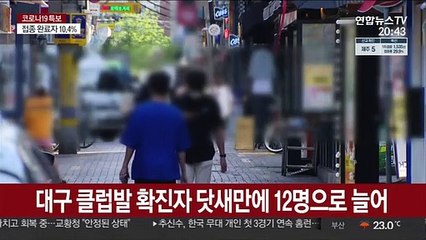 대구 클럽발 감염 누적 12명…동일업종 11곳 집합금지
