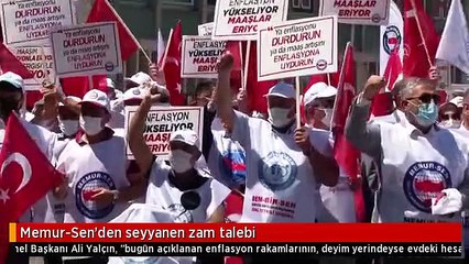 Şırnak'ta Memur-Sen üyeleri seyyanen zam talep etti