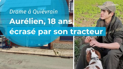 Drame dans l'entité de Quiévrain : Aurélien, 18 ans, meurt écrasé par son tracteur