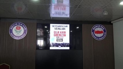 Memur-Sen üyeleri seyyanen zam talep etti