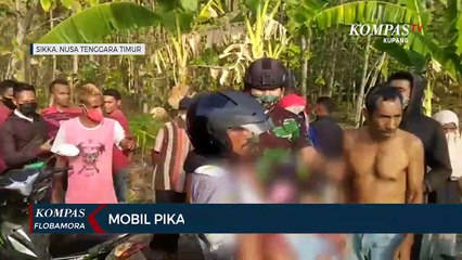 Mobil Pick Up Tabrak Pohon, 1 Korban Tewas