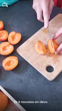 Tarte fraises et abricots rotis au miel