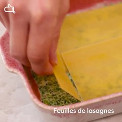 Lasagnes aux épinards faciles