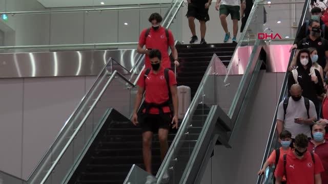 SPOR A Milli Erkek Basketbol Takımı yurda döndü