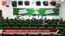 Giresunspor Başkanı Karaahmet: Giresunspor, Süper Lig’de yeni bir hikaye yazacak