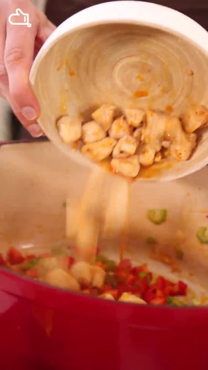 Jambalaya poulet vertical