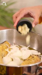 Poulet aux olives vertes vertical