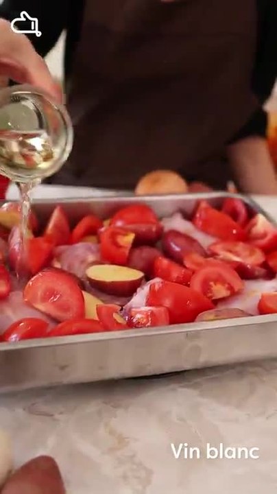 Lapin rôti au four qui cuit tout seul ! vertical