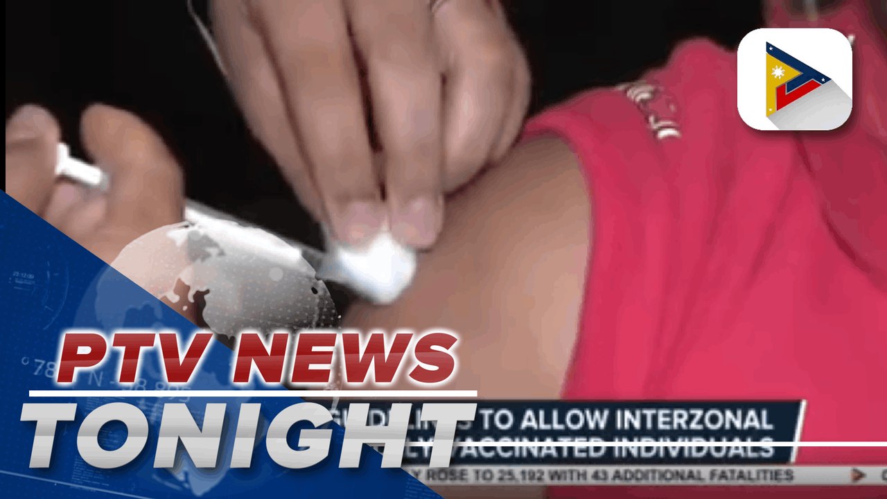 New IATF guidelines to allow interzonal travel fo fully-vaccinated individuals