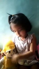 Meethi introducing her toys in funny ways