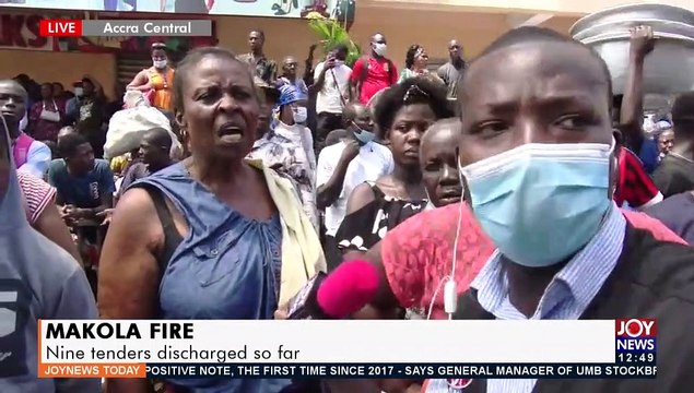 Makola Fire: AMA boss blames continuous blaze on low water pressure in hydrants - Joy News Today (5-7-21)