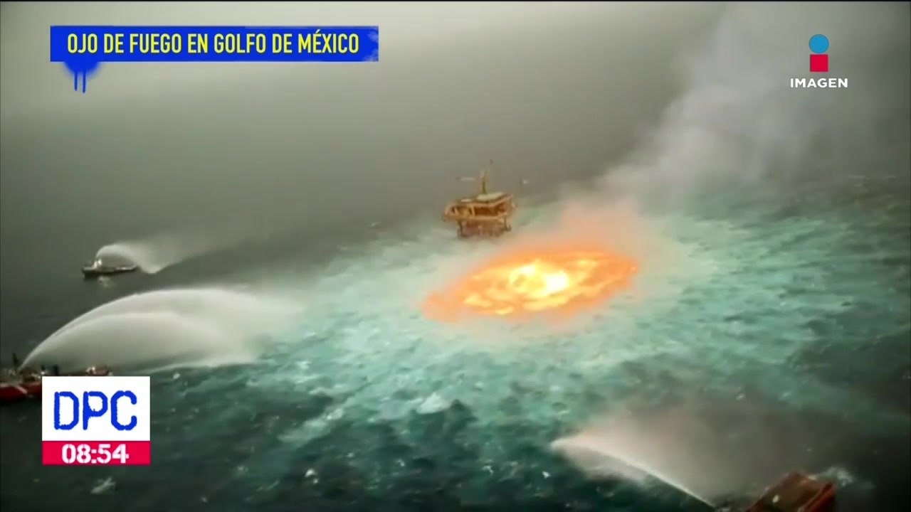 Ojo de fuego en el Golfo de México, provoca daños irreversibles