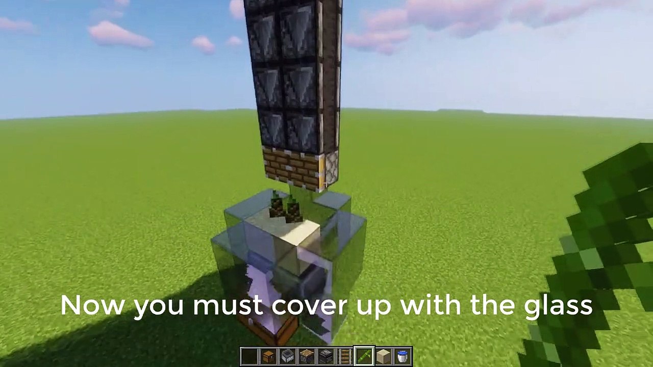 Tutorial Fastest Bamboo Farm In Minecraft 1.17 - 540 Bamboo/Minutes