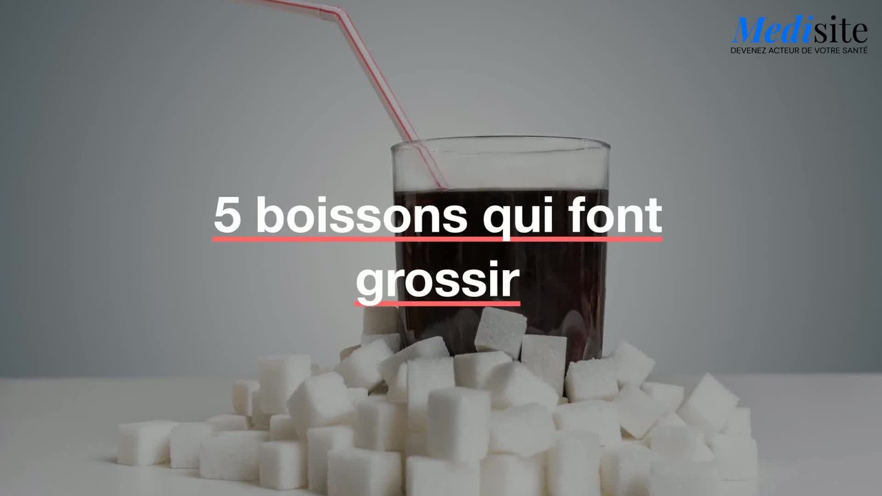 5 boissons qui font grossir