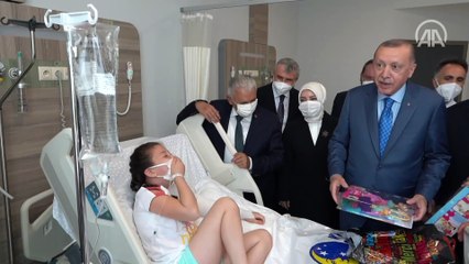 Küçlük Elanur, Erdoğan'ın ziyaretinde yaşadığı mutluluğu anlattı