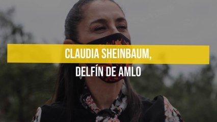 Claudia Sheinbaum, delfín de AMLO