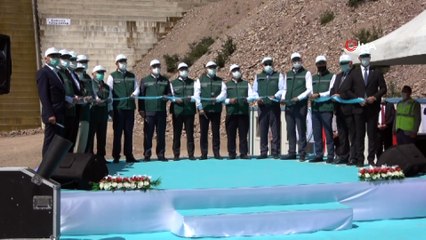 Dereçatı Barajı hizmete girdi, yıllık 5 milyon lira katkı sağlayacak