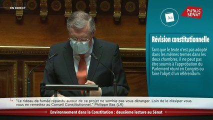 Climat dans la Constitution: " Le Parlement se lierait les mains en adoptant ce texte"